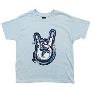 Youth Bull Horns Aggie Hand Sign T-Shirt